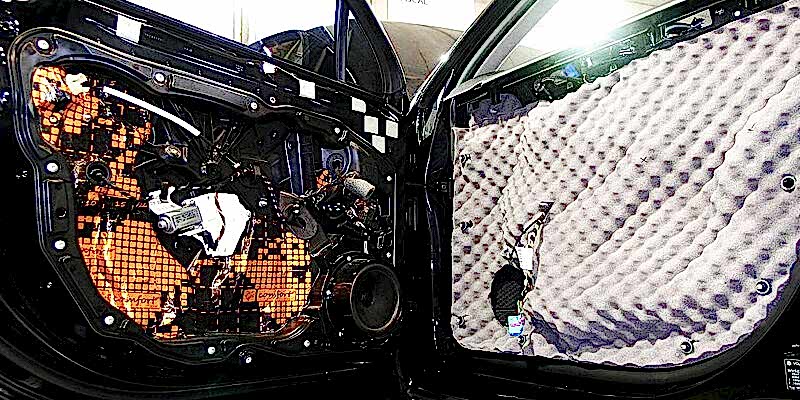 Вибро-шумоизоляция автомобиля