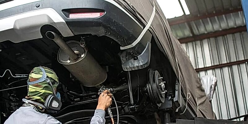 Антикоррозийная обработка автомобиля