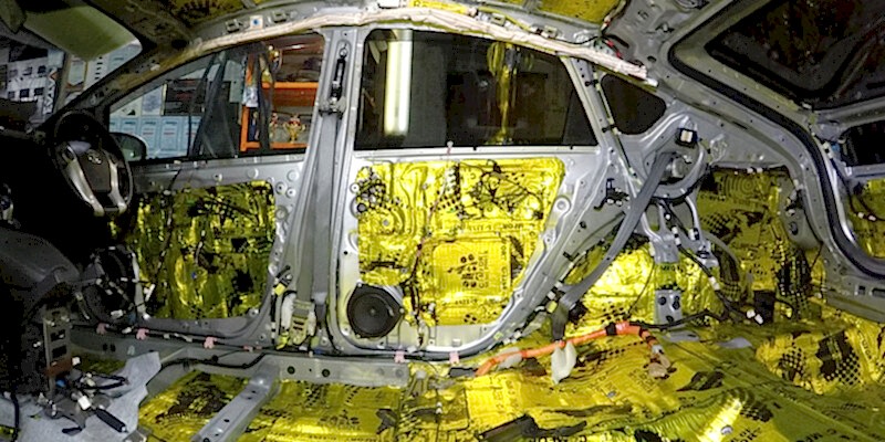 Вибро-шумоизоляция автомобиля